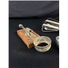 Image 3 : Vintage Kitchen Lot of Beaters, Icecream Scoop, Egg Holder etc