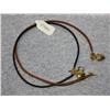 Image 1 : Gold & Leather Designer Bracelets
