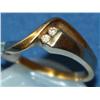 Image 1 : 10k Gold Ring W/Diamonds 3.2gr