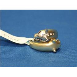 2 Heads Panther Diamond & Ruby Ladies Ring