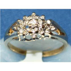 1/2Ctw Cocktail Diamond Ladies Ring