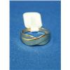 Image 1 : Ladies 10K Crossover Gold ring 2.2 g