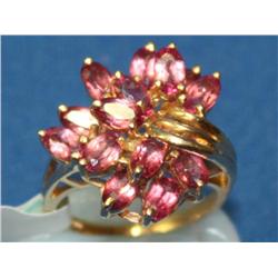 6.00Ctw Amethyst Cocktail Ladies Ring