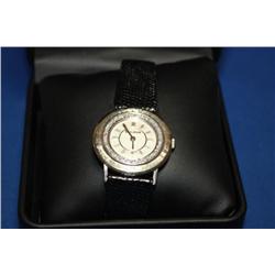 Bulova 14K White Gold Watch with Diamonds