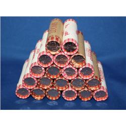 Assortment Of Coin Mint Set 20 Rolls Total