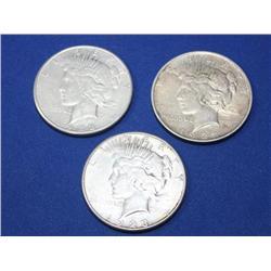 1923, 1922 Peace Silver Dollar
