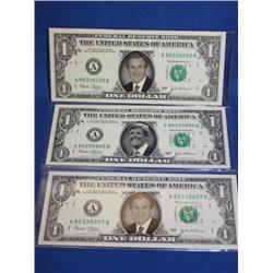 United States Proof Set's+3-$1 President Bush Bill