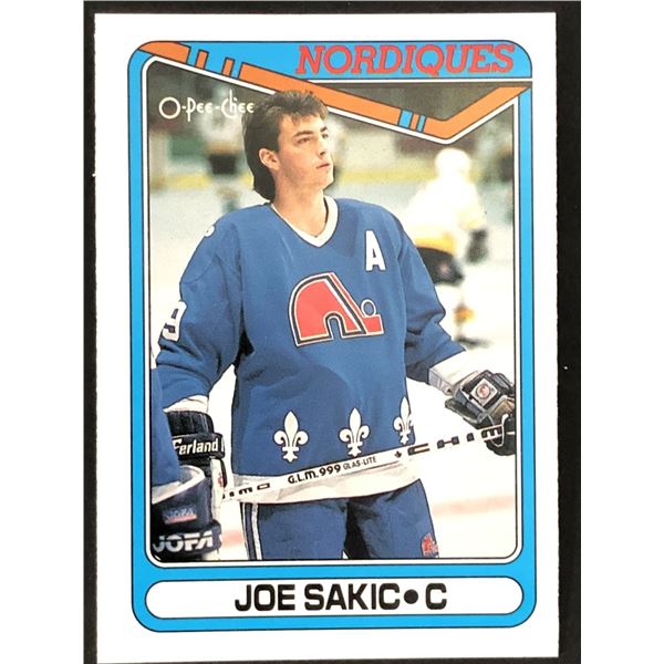 1990-91 O-PEE-CHEE Joe Sakic (HOF)