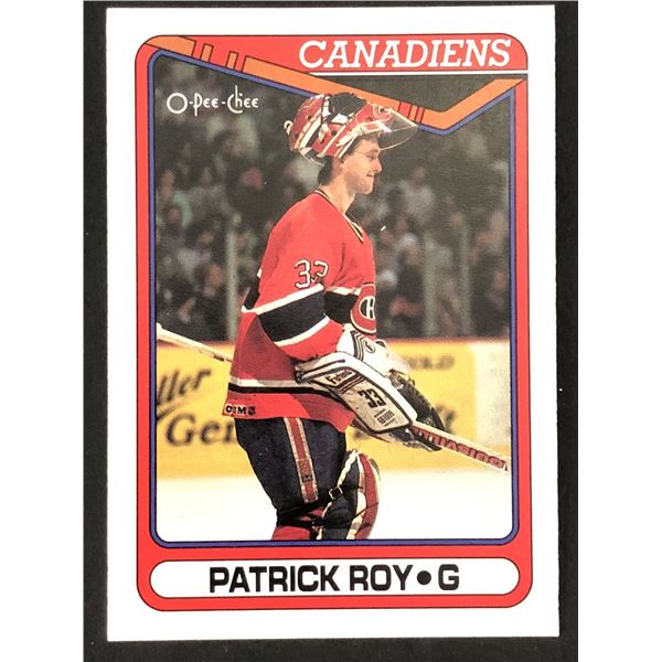 1990-91 O-PEE-CHEE Patrick Roy (HOF)