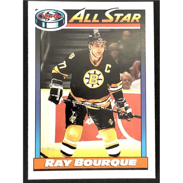 1991-92 O-PEE-CHEE Ray Bourque AS (HOF)