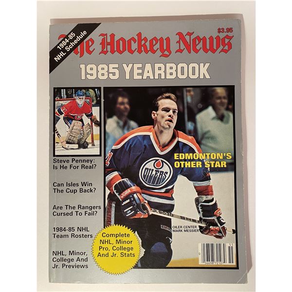 1985 Hockey News Yearbook, Messier cover