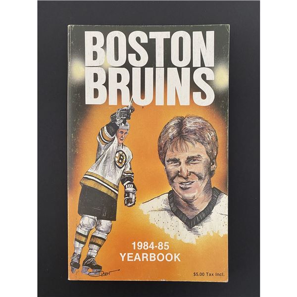 1984-85 Boston Bruins Media Guide