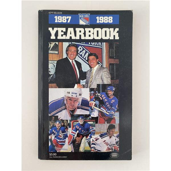 1987-88 New York Rangers Media Guide