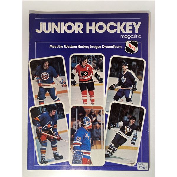 1979-80 Junior Hockey (WHL) game program