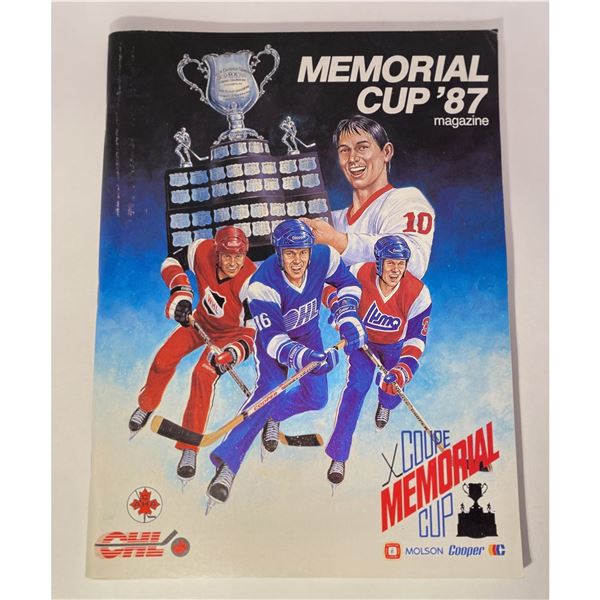 1987 Memorial Cup game program