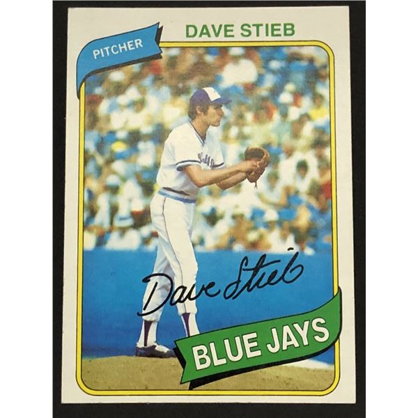 1980 TOPPS Dave Stieb (RC)