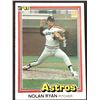 Image 1 : 1981 DONRUSS Nolan Ryan (HOF)