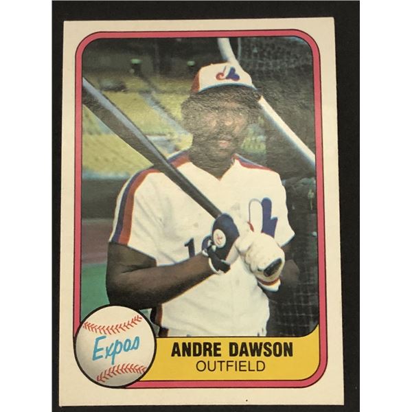 1981 FLEER Andre Dawson (HOF)