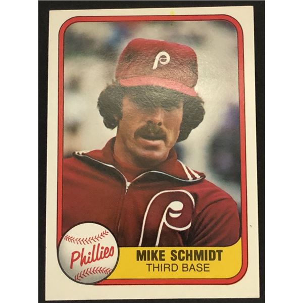 1981 FLEER Mike Schmidt (HOF)