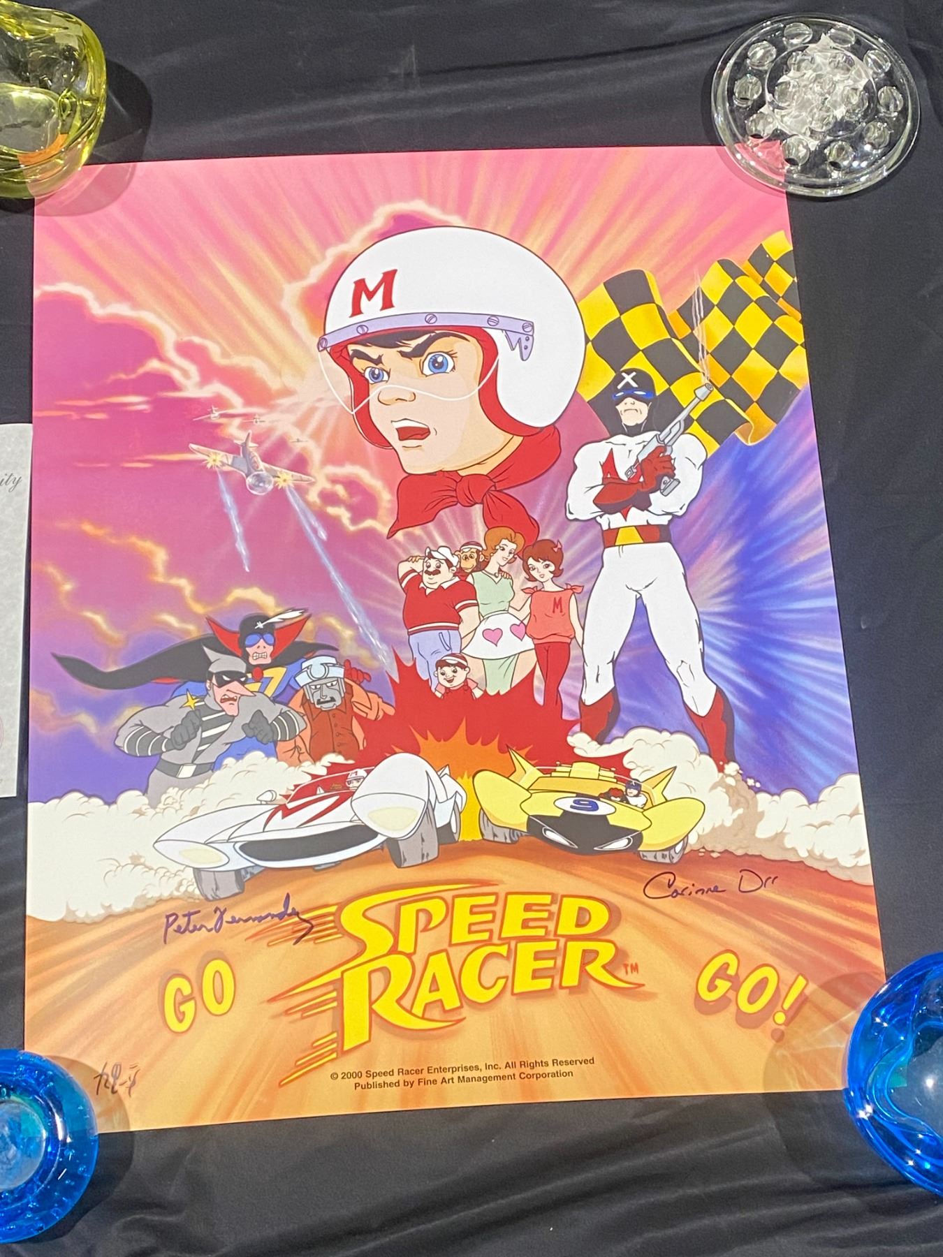 Go speed racer go speed racer enterprises off set lithograph