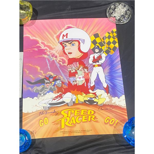 Go speed racer go speed racer enterprises off set lithograph