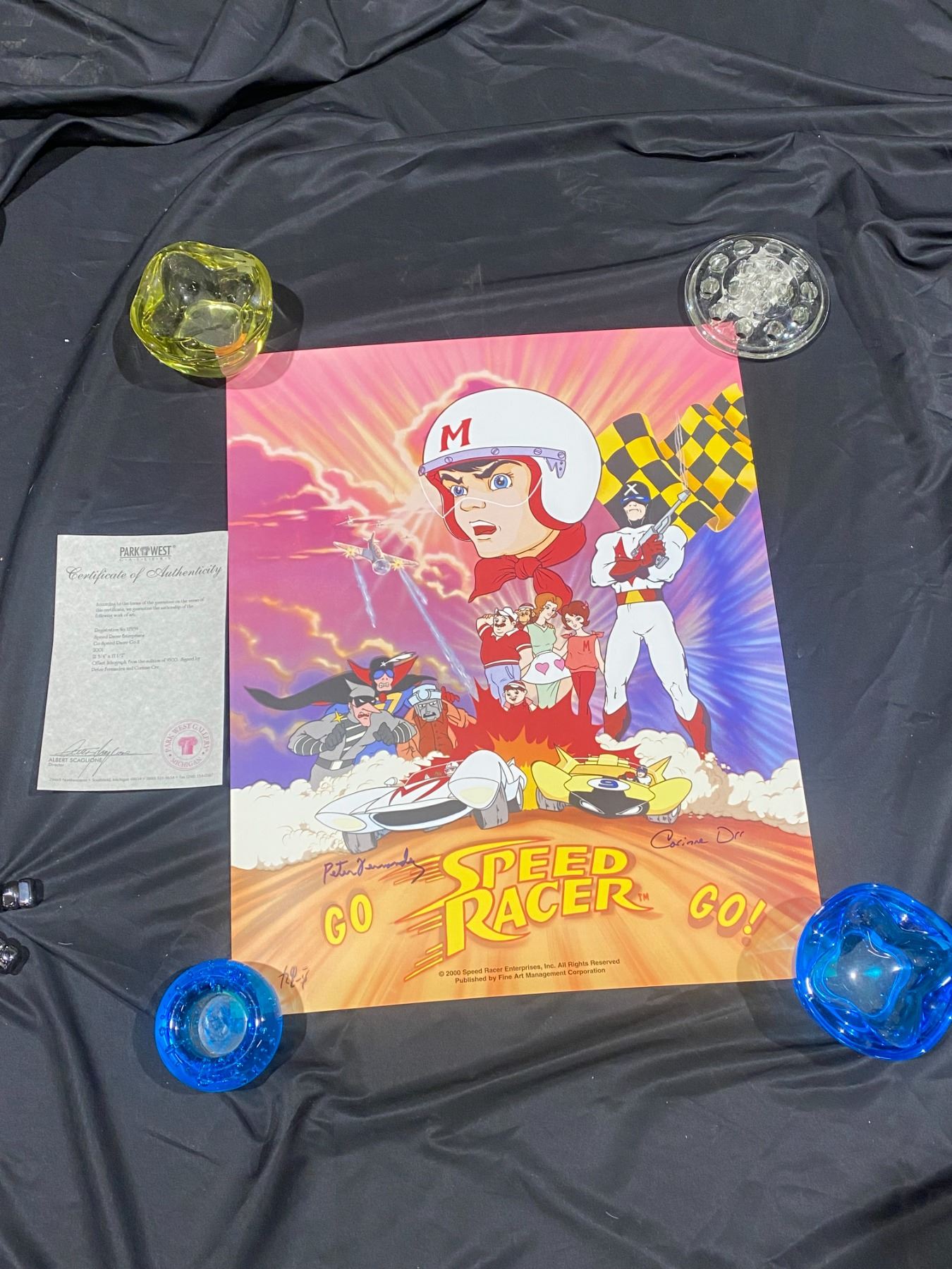 Go speed racer go speed racer enterprises off set lithograph
