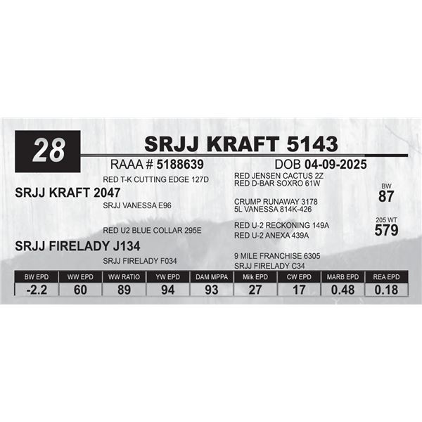 SRJJ KRAFT 5143