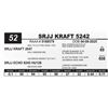 Image 1 : SRJJ KRAFT 5242
