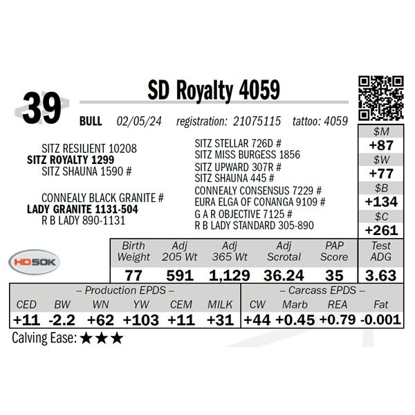 SD Royalty 4059