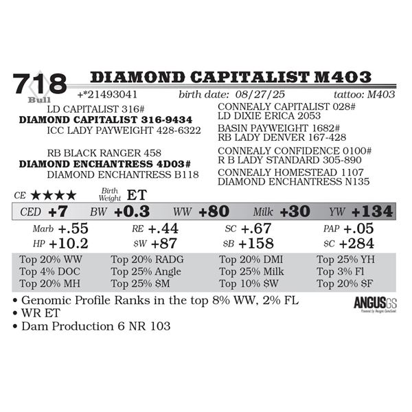 Diamond Capitalist M403