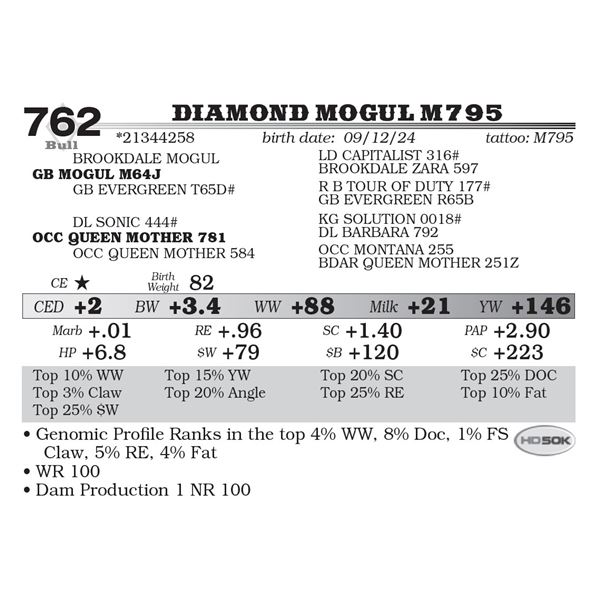 Diamond Mogul M795