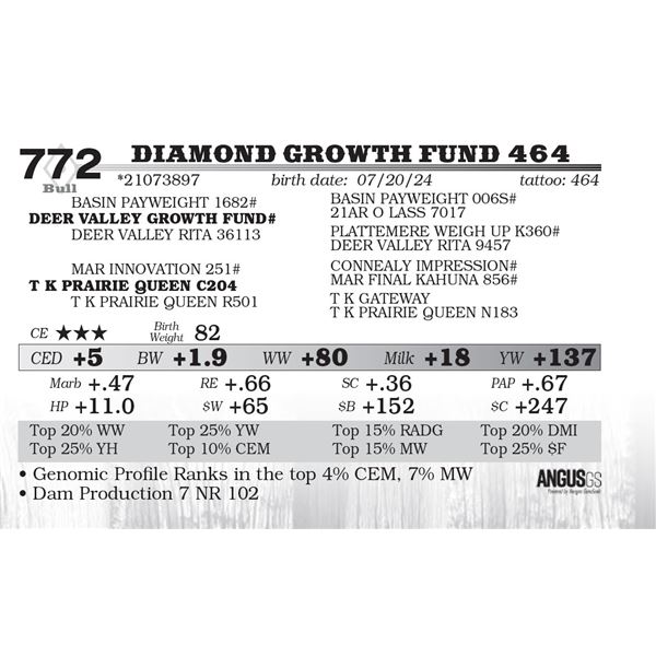 Diamond Growth Fund 464