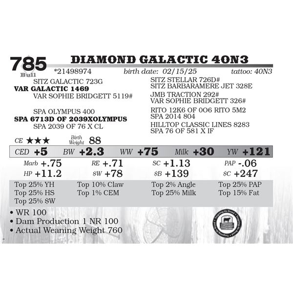 Diamond Galactic 40N3