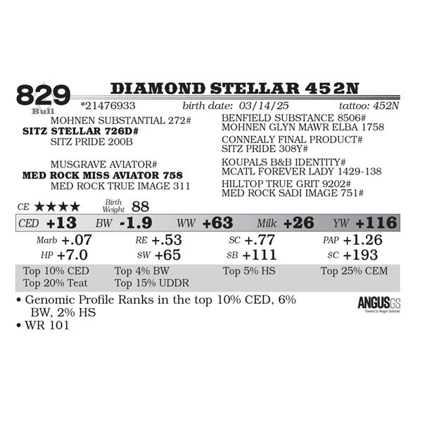 Diamond Stellar 452N
