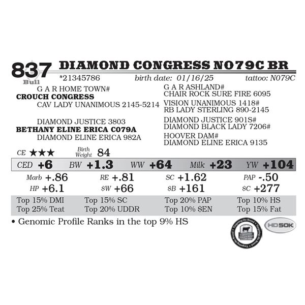 Diamond Congress N079C BR