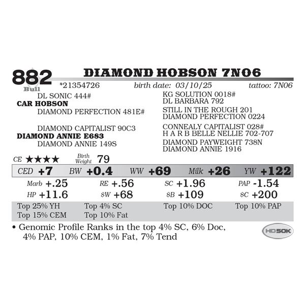 Diamond Hobson 7N06