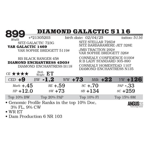 Diamond Galactic 5116