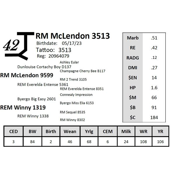 RM McLendon 3513