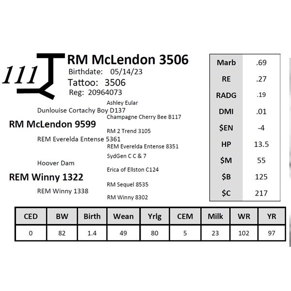 RM McLendon 3506