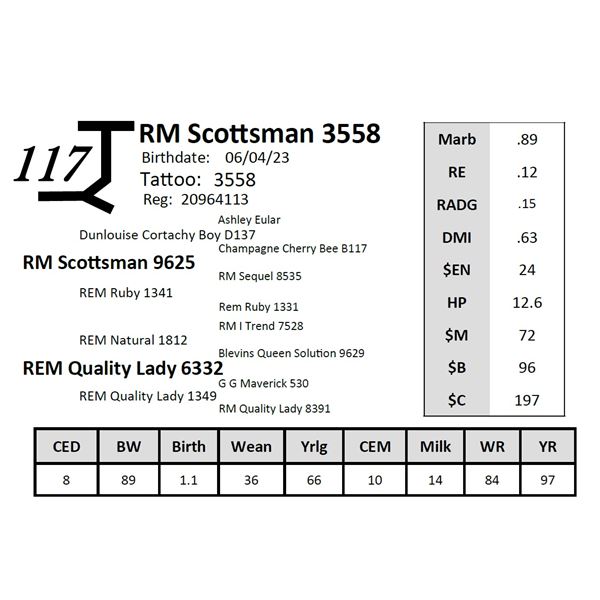 RM Scottsman 3558