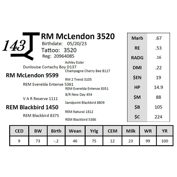 RM McLendon 3520
