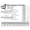 Image 1 : RM Combination 7813 4647