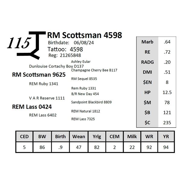 RM Scottsman 4598