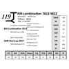 Image 1 : RM combination 7813 4822