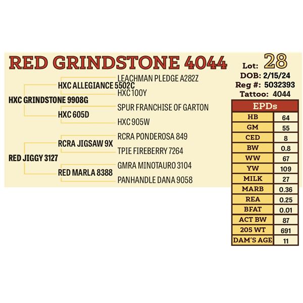 RED GRINDSTONE 4044