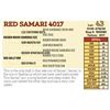 Image 1 : RED SAMARI 4017