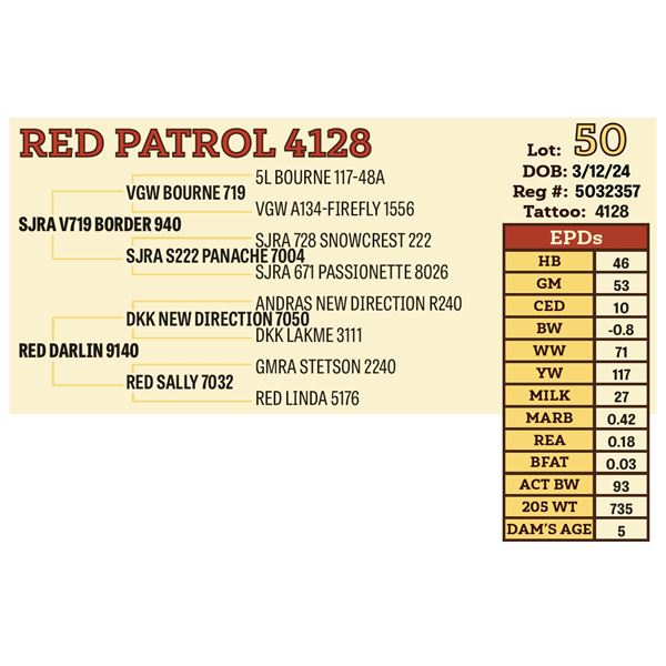 RED PATROL 4128