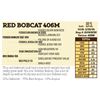 Image 1 : RED BOBCAT 406M