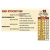 Image 1 : RED STOCKY 526
