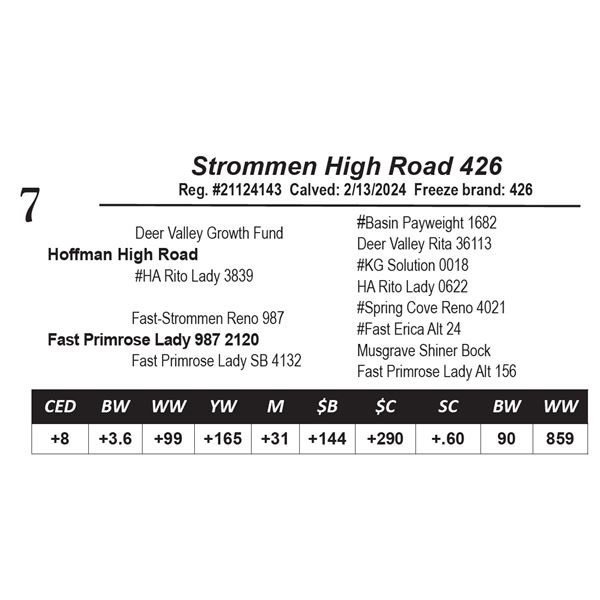 Strommen High Road 426